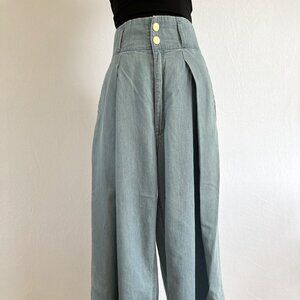 Juicy Couture Black Label Wide-Leg Crop Jeans – Luxe, Dramatic, & Effortless!